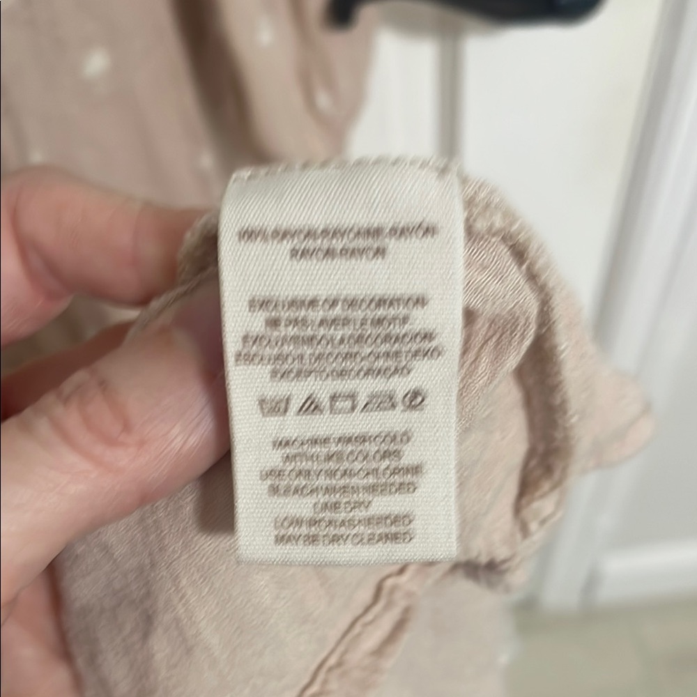 Free People Fable Midi Dress In Antique Peach - Picture 8 of 9